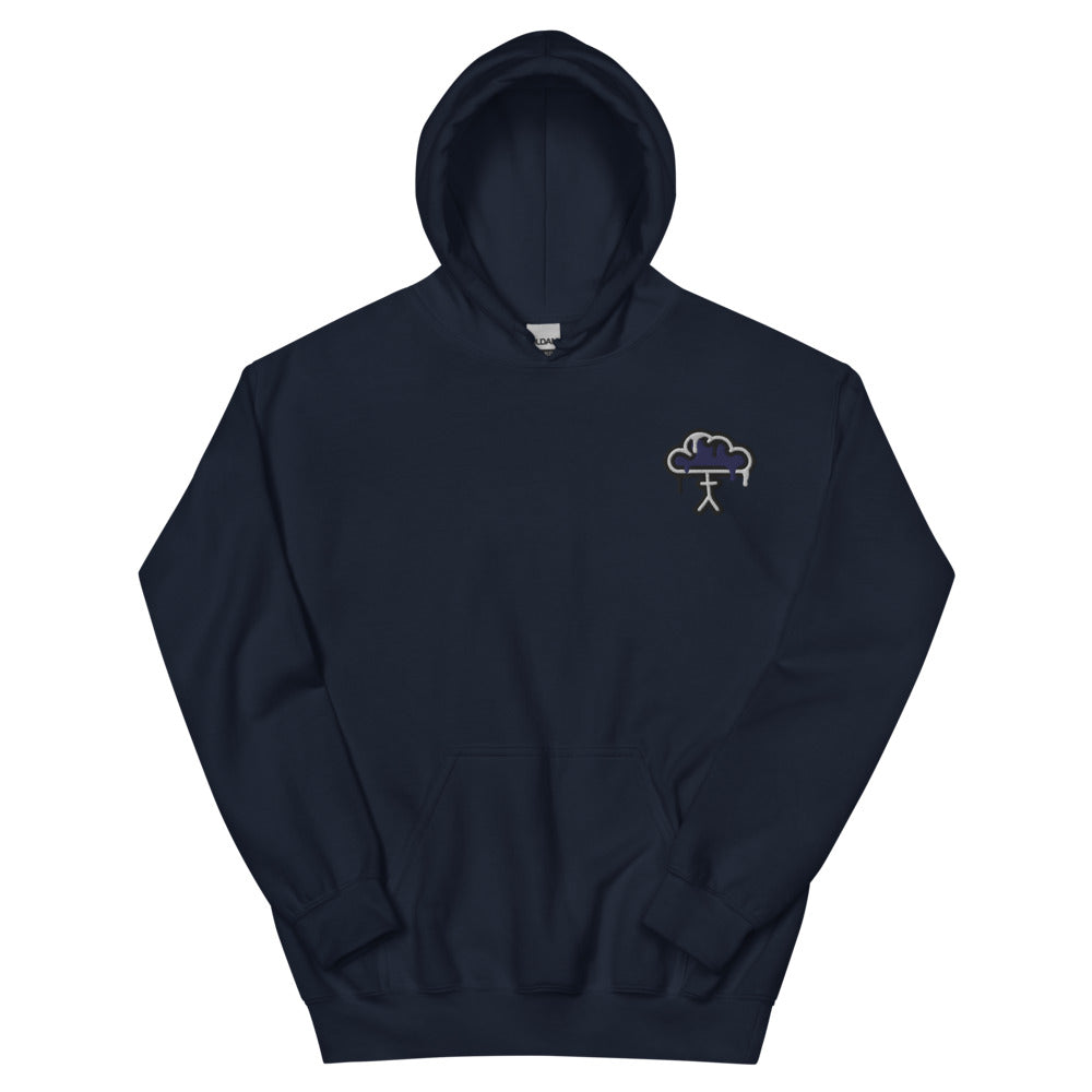 Cloud Guy Tag Embroidered Hoodie – Moody Doodles